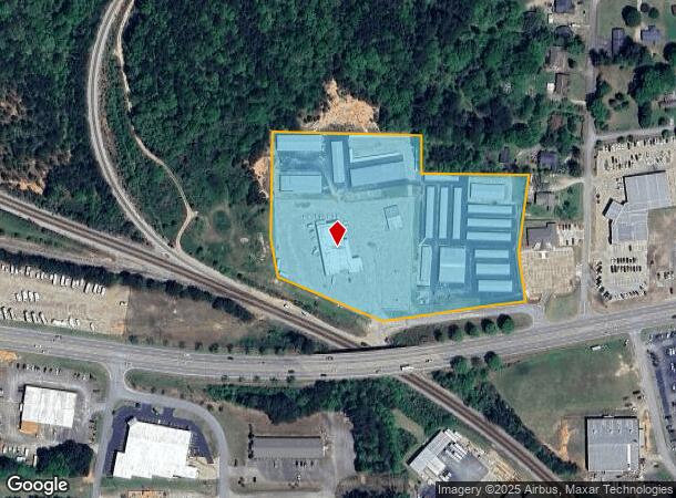  1379 Lafayette Pky, Lagrange, GA Parcel Map