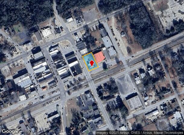 449 W Railroad Ave, Batesburg, SC Parcel Map