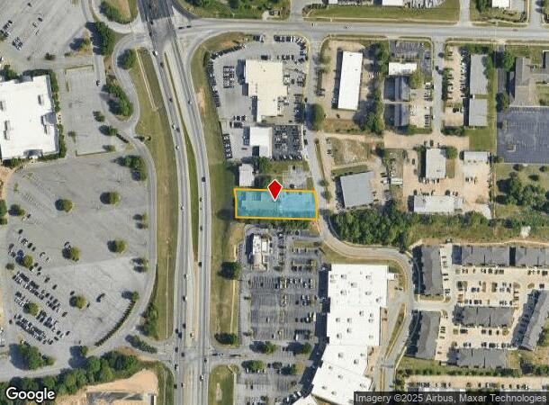  4209 N Frontage Rd, Fayetteville, AR Parcel Map