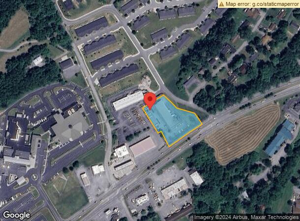  125 E Jackson Blvd, Jonesborough, TN Parcel Map