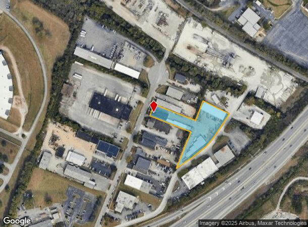  628 Bizzell Dr, Lexington, KY Parcel Map