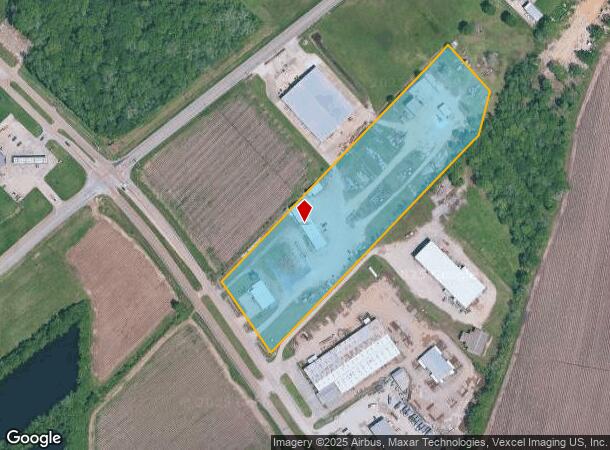  2804 W Admiral Doyle Dr, New Iberia, LA Parcel Map