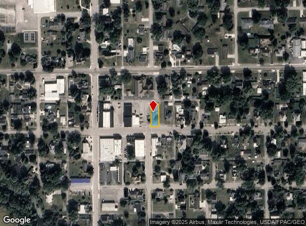 201 E Main St, Pandora, OH Parcel Map