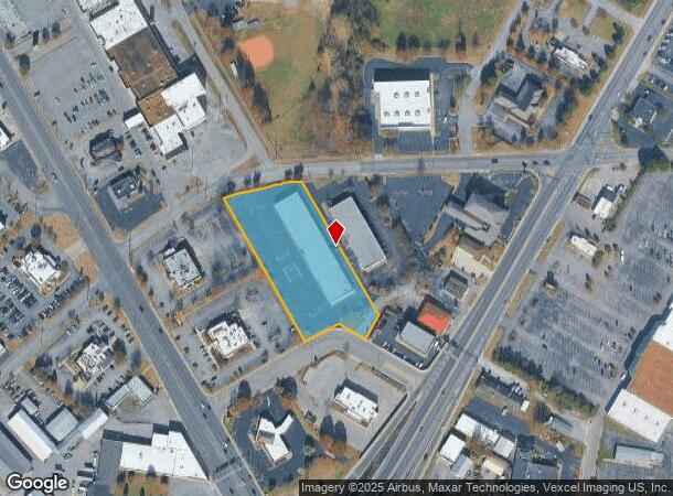 640 Broadmor St, Murfreesboro, TN Parcel Map