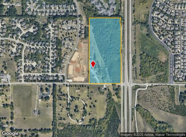  23250 W 75Th St, Shawnee, KS Parcel Map
