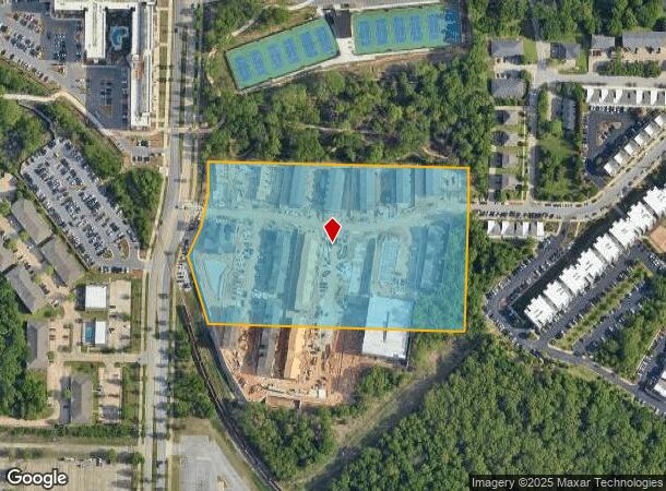  1369 W Stadium Dr, Fayetteville, AR Parcel Map