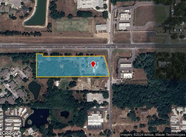  36450 Eiland Blvd, Zephyrhills, FL Parcel Map