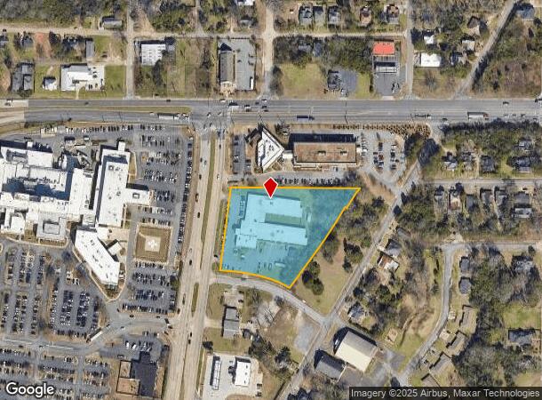 505 Coliseum Dr, Macon, GA Parcel Map