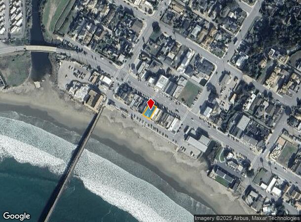 155 N Ocean Ave, Cayucos, CA Parcel Map