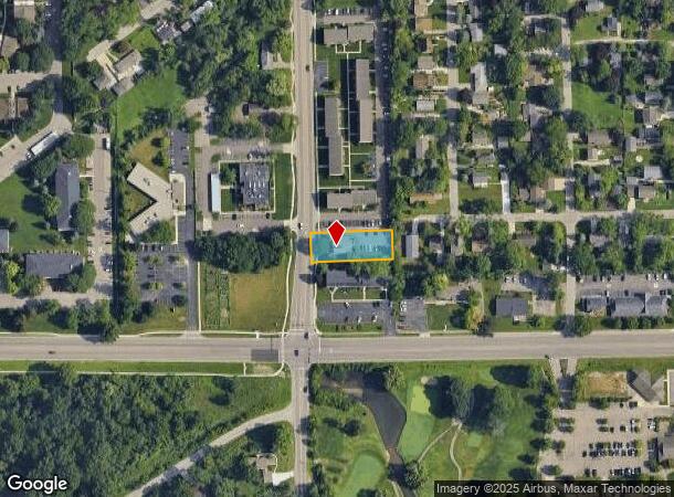  2955 Golfside Rd, Ypsilanti, MI Parcel Map