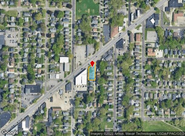  298 E Cuyahoga Falls Ave, Akron, OH Parcel Map