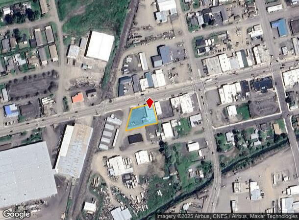 220 W Central Ave, Sutherlin, OR Parcel Map