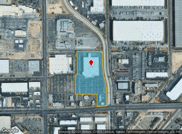 2650 E Craig Rd, North Las Vegas, NV Parcel Map