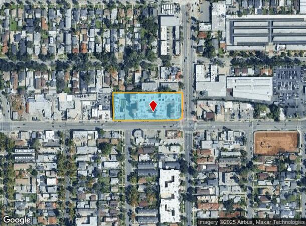 1769 E Walnut St, Pasadena, CA Parcel Map
