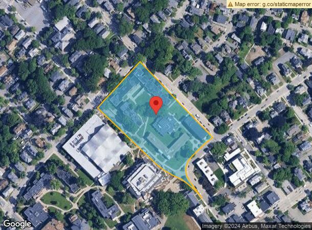  144 Woodland St, Worcester, MA Parcel Map