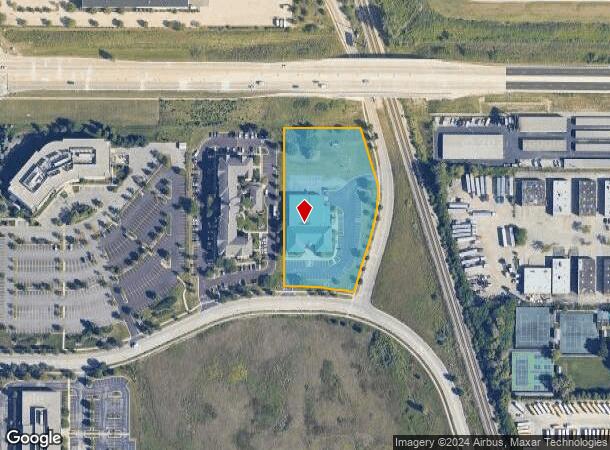  2500 Lehigh Ave, Glenview, IL Parcel Map