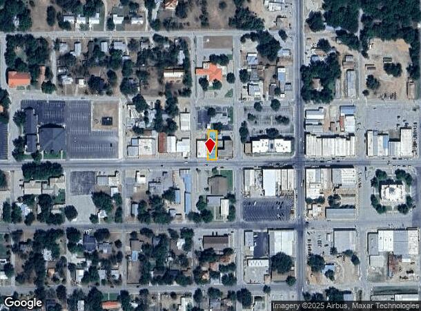  207 E Wallace St, San Saba, TX Parcel Map