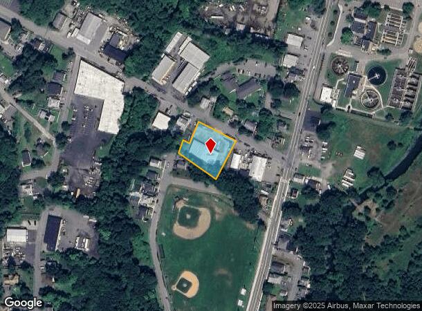 129 Allen St, Clinton, MA Parcel Map