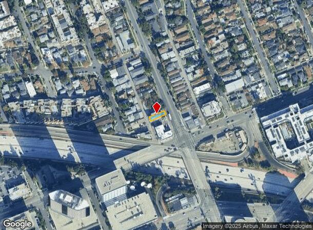  215 N Hollywood Way, Burbank, CA Parcel Map