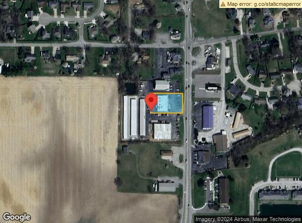  106 S State Road 135, Trafalgar, IN Parcel Map