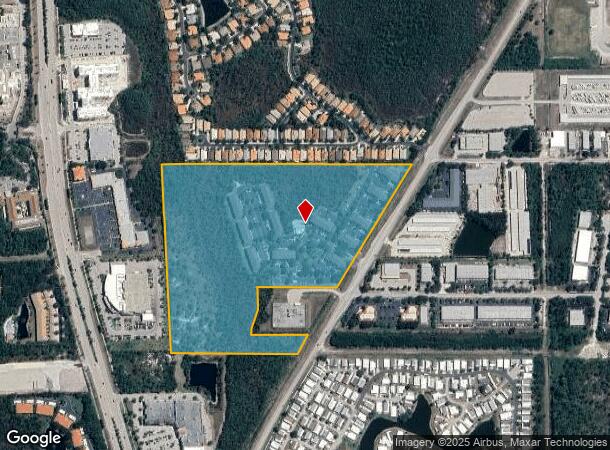  1130 Turtle Creek Blvd, Naples, FL Parcel Map