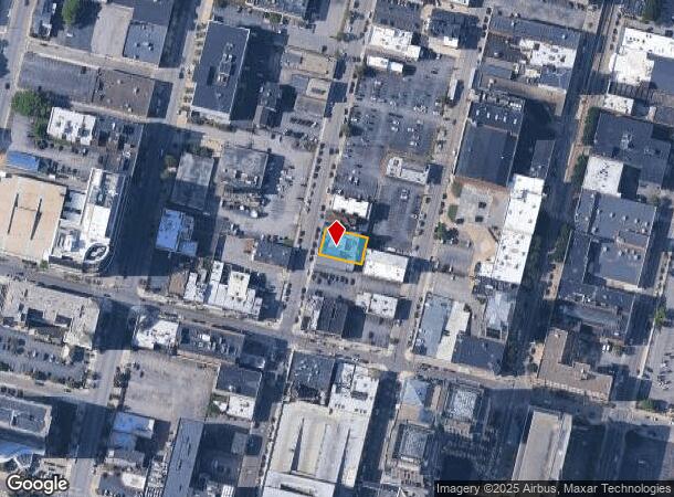 257 Franklin St, Buffalo, NY Parcel Map