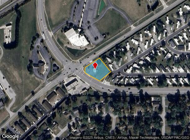  1845 Fostoria Ave, Findlay, OH Parcel Map