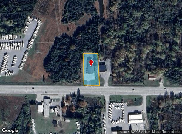  3408 W Us Highway 10, Ludington, MI Parcel Map