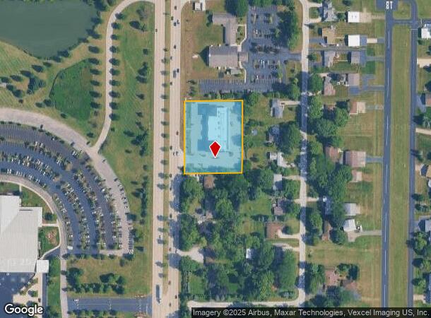  1624 S Route 59, Naperville, IL Parcel Map