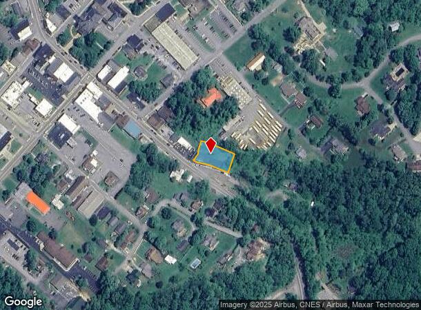  147 S Court St, Fayetteville, WV Parcel Map