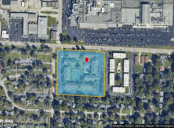 2020 E Bennett St, Springfield, MO Parcel Map