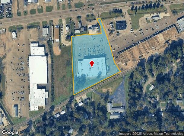 3111 Highway 80 E, Pearl, MS Parcel Map