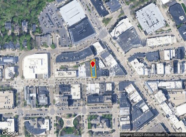 166 W Maple Rd, Birmingham, MI Parcel Map