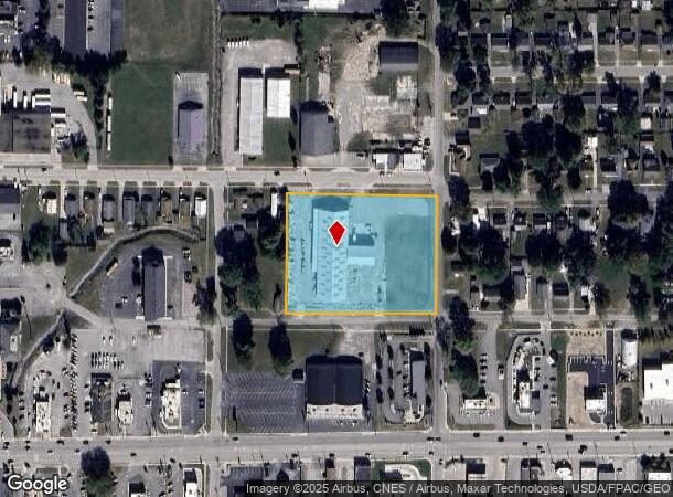  621 Rockwell Ave, Findlay, OH Parcel Map