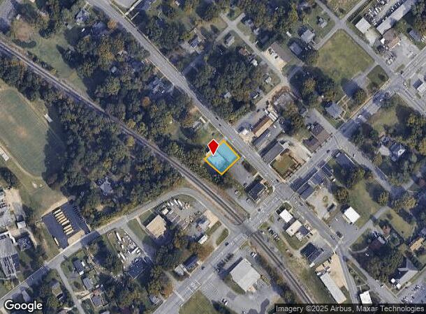  117 W 1St St, Lowell, NC Parcel Map