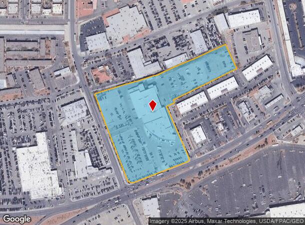  5915 Montana Ave, El Paso, TX Parcel Map