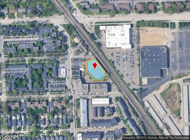 325 S Eton St, Birmingham, MI Parcel Map