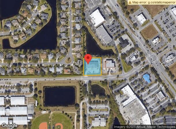  903 Jordan Blass Dr, Melbourne, FL Parcel Map