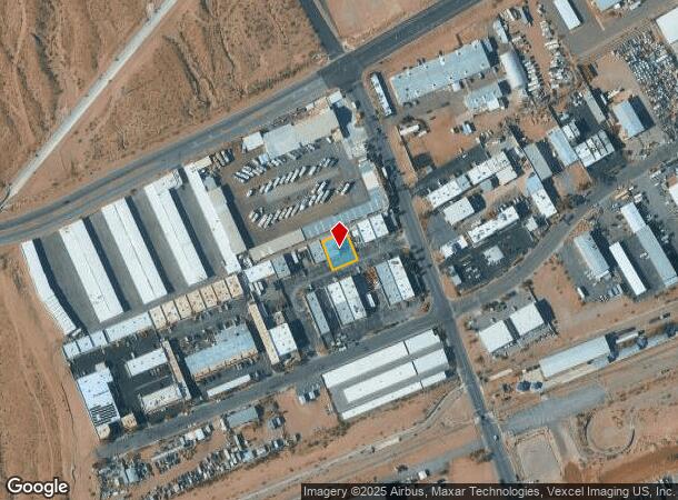 1612 Carse Dr, Boulder City, NV Parcel Map