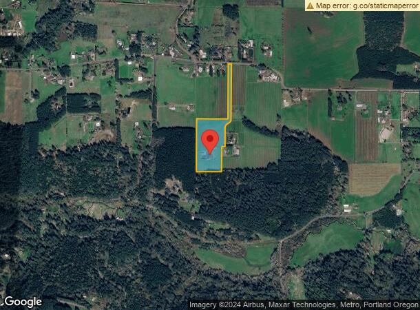  16845 Sw Pinot Pl, Hillsboro, OR Parcel Map