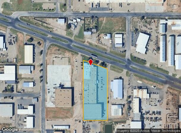  616 E Slaton Rd, Lubbock, TX Parcel Map