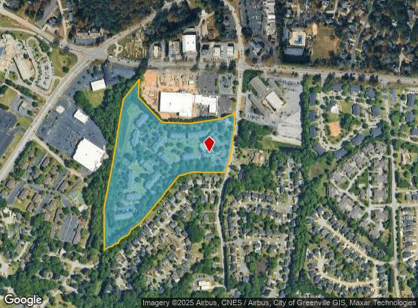 2211 Hudson Rd, Greer, SC Parcel Map