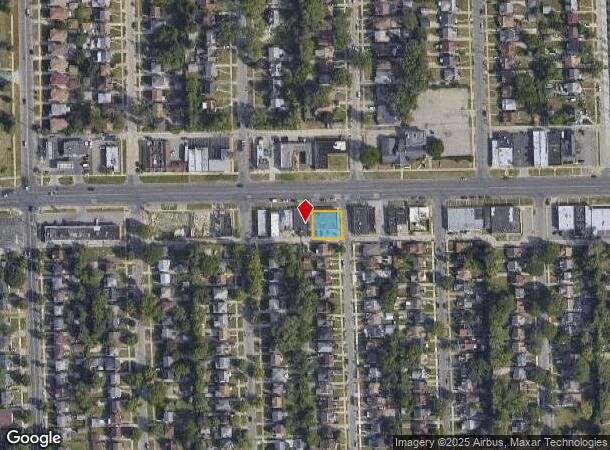  14301 W Mcnichols Rd, Detroit, MI Parcel Map