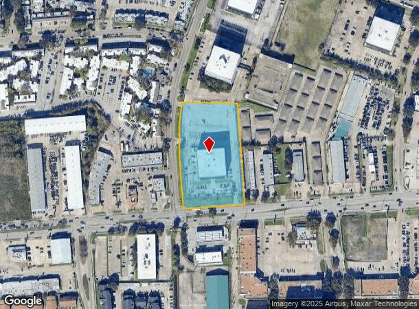  9898 Bissonnet St, Houston, TX Parcel Map