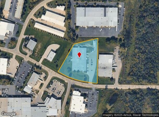 110 E Progress Dr, West Bend, WI Parcel Map
