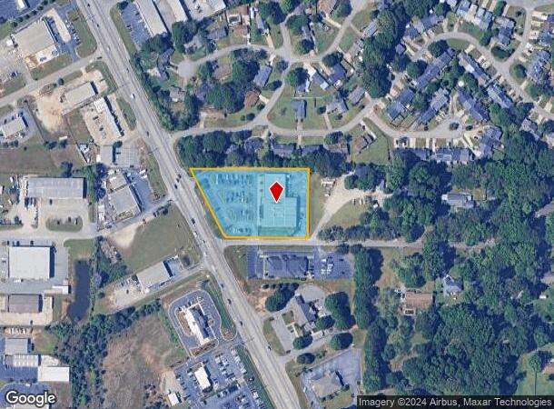  198 S Houston Lake Rd, Warner Robins, GA Parcel Map