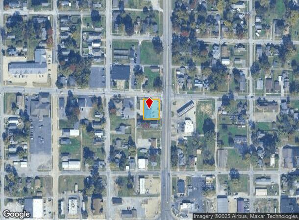  215 N Logan St, West Frankfort, IL Parcel Map