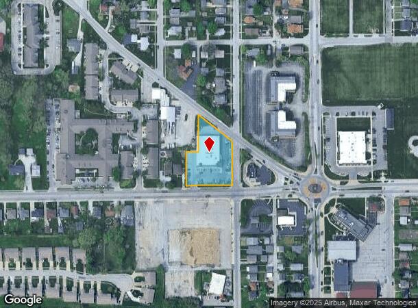 1808 Albany St, Beech Grove, IN Parcel Map