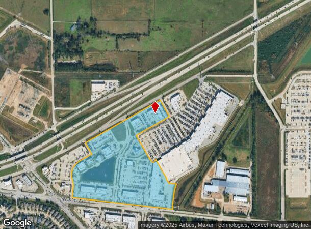 6955 N Grand Pkwy W, Spring, TX Parcel Map
