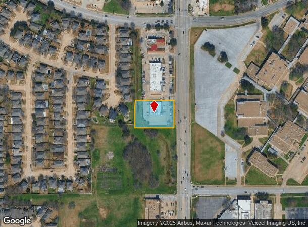 501 S Industrial Blvd, Euless, TX Parcel Map